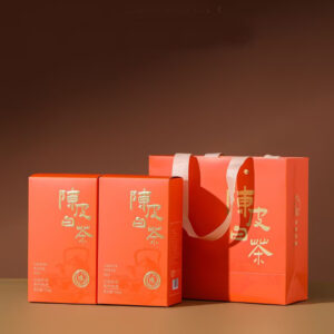 2017 Gongmei and 2015 Chenpi Fuding Chenpi White Tea Gold Coin Gift Box