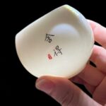 White porcelain shede cup master cup tea cup