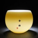 White porcelain shede cup master cup tea cup