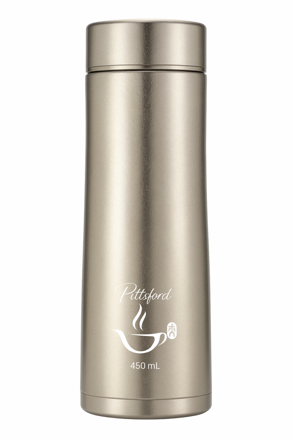Pittsford 450ml All-Titanium Hot & Cold Beverage Bottle