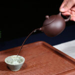 Yixing original purple clay purple sand teapot famous pure handmade Xishi teapot ball hole