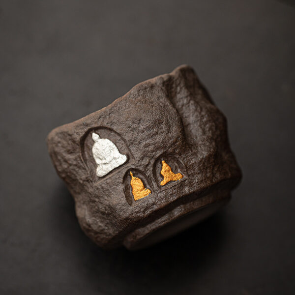 Dunhuang Wuxiang Old Rock Mud Tea Cup