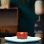 Purple clay tea cup small tea cup purple clay kung fu tea cup large master cup