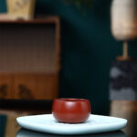Purple clay tea cup small tea cup purple clay kung fu tea cup large master cup