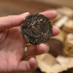 2023 Spring Tea Lincang Iceland Ancient Tree Pu'er Tea Raw Tea Iceland Sweet 7g Small Cake 49g/Pack