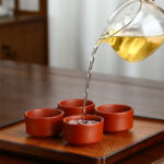 Purple clay tea cup small tea cup purple clay kung fu tea cup large master cup