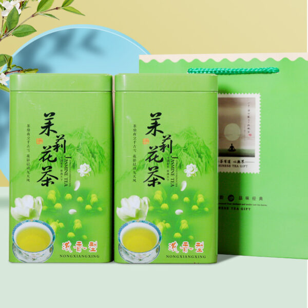 2025 New Tea Jasmine Tea Luzhou Fragrance Canned Loose Green Tea Herbal Tea