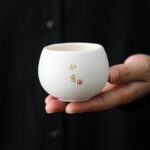 Company annual meeting gift to customers elders anniversary Mid-Autumn Festival souvenir tea cup gift box set practical customization