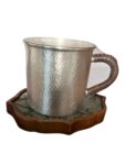 Pittsford Teahouse – Pure Silver Artisan Teacup | 132.80g of 99.99% Fine Silver#23599