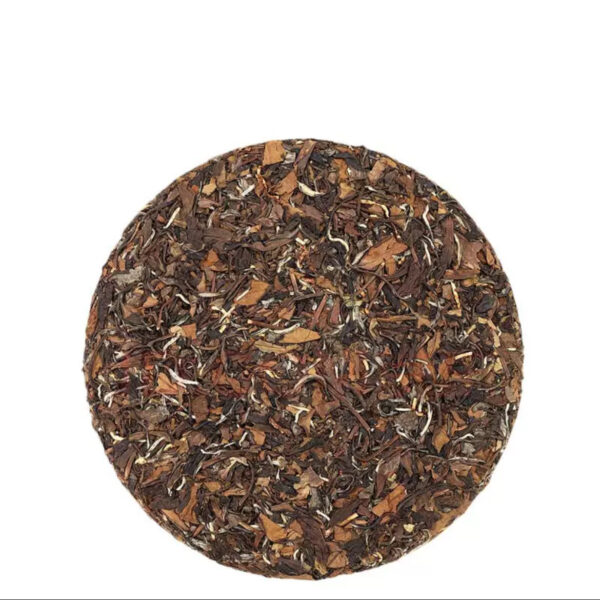 350g Aged White Tea Cake – Fuding Dabai, 2018 Xinhui peel & Sun-Dried Gongmei