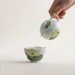Purity and Grace: Green Lotus Ceramic Teaware Series